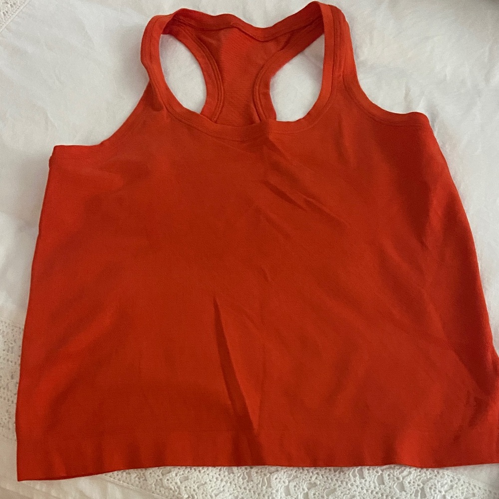 lululemon athletica orangeTank Top